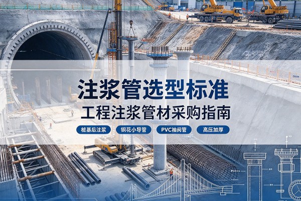 泾阳注浆管选型标准