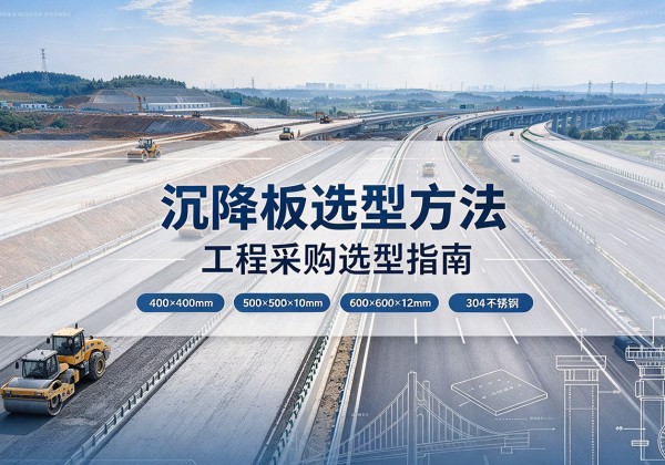 泾阳沉降板选择方法